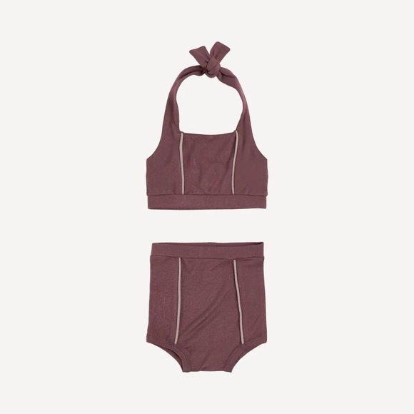 NWT Kate Quinn Piped Retro Sun Suit Wild Ginger - Picture 1 of 2